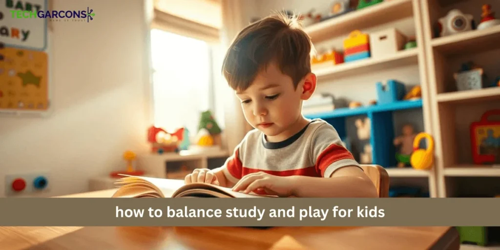 How to Balance Study And Play for Kids